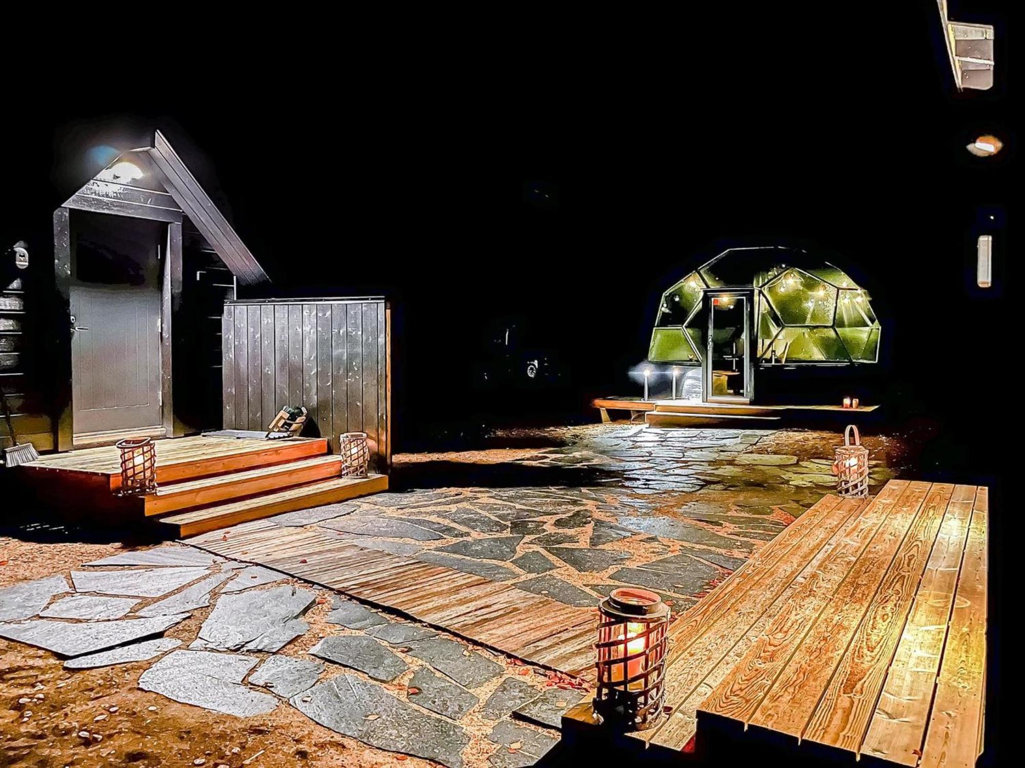 Holiday Home Samruam B Aurora Cabin By Interhome Salla Kültér fotó