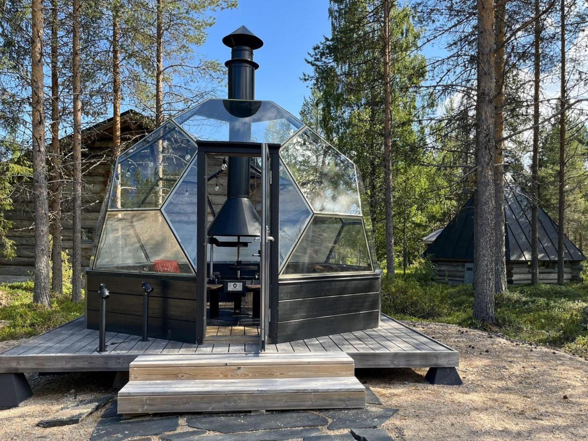 Holiday Home Samruam B Aurora Cabin By Interhome Salla Kültér fotó
