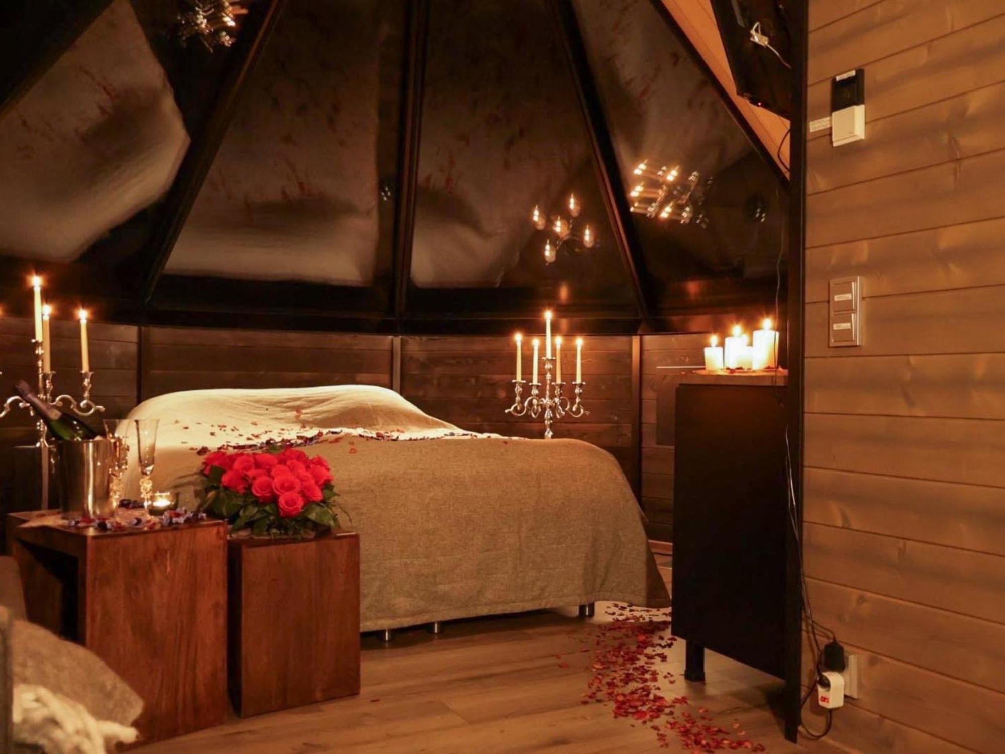 Holiday Home Samruam B Aurora Cabin By Interhome Salla Kültér fotó